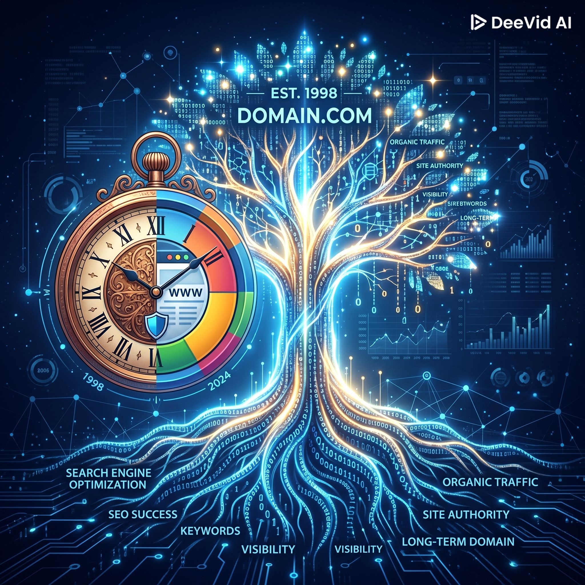 لماذا يعتبر عمر الدومين (Domain Age) عاملاً حاسماً في تصدر نتائج البحث؟