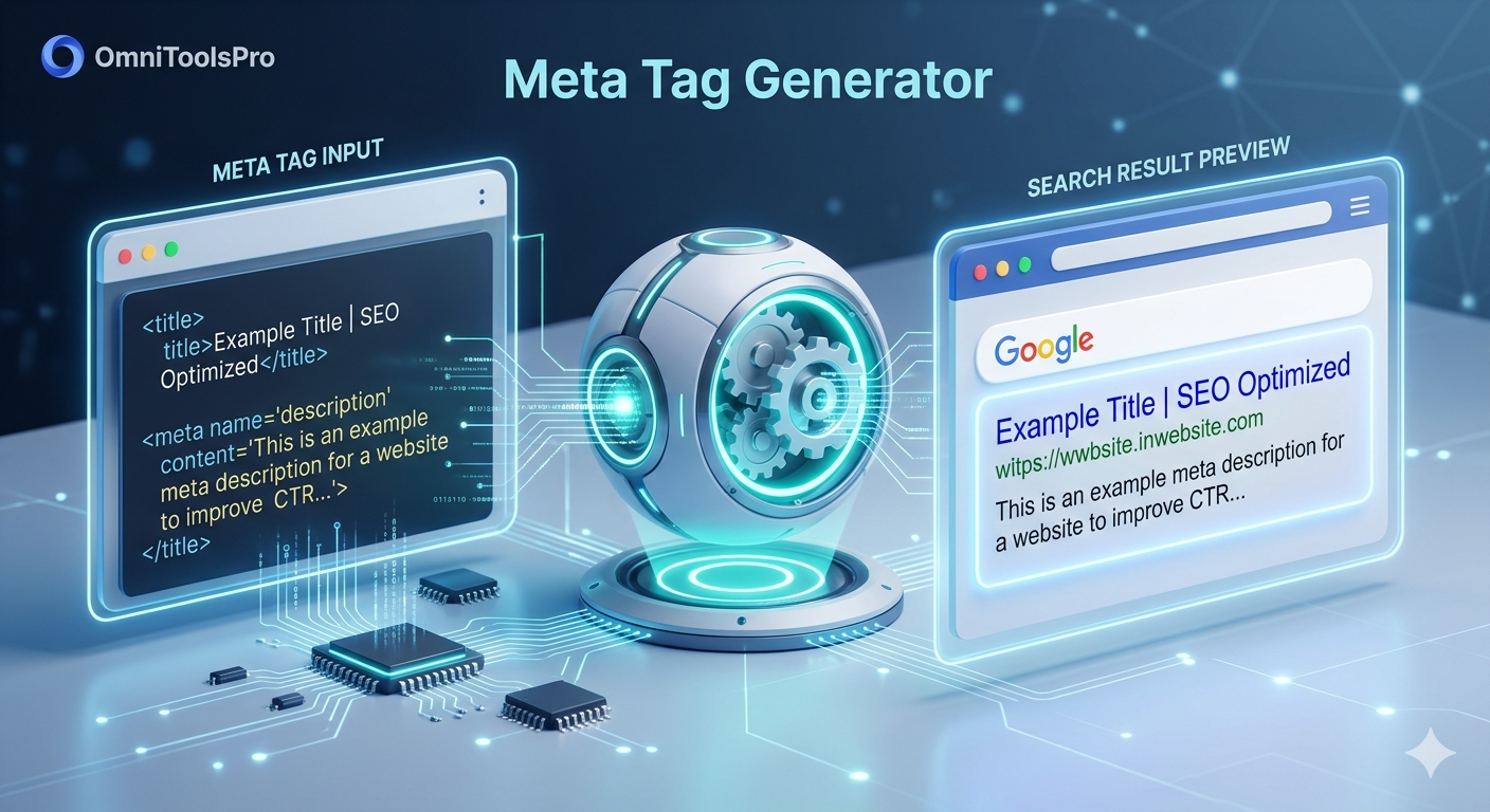 مولد الميتا تاج: تحسين نسبة النقر (CTR) وسيو المواقع